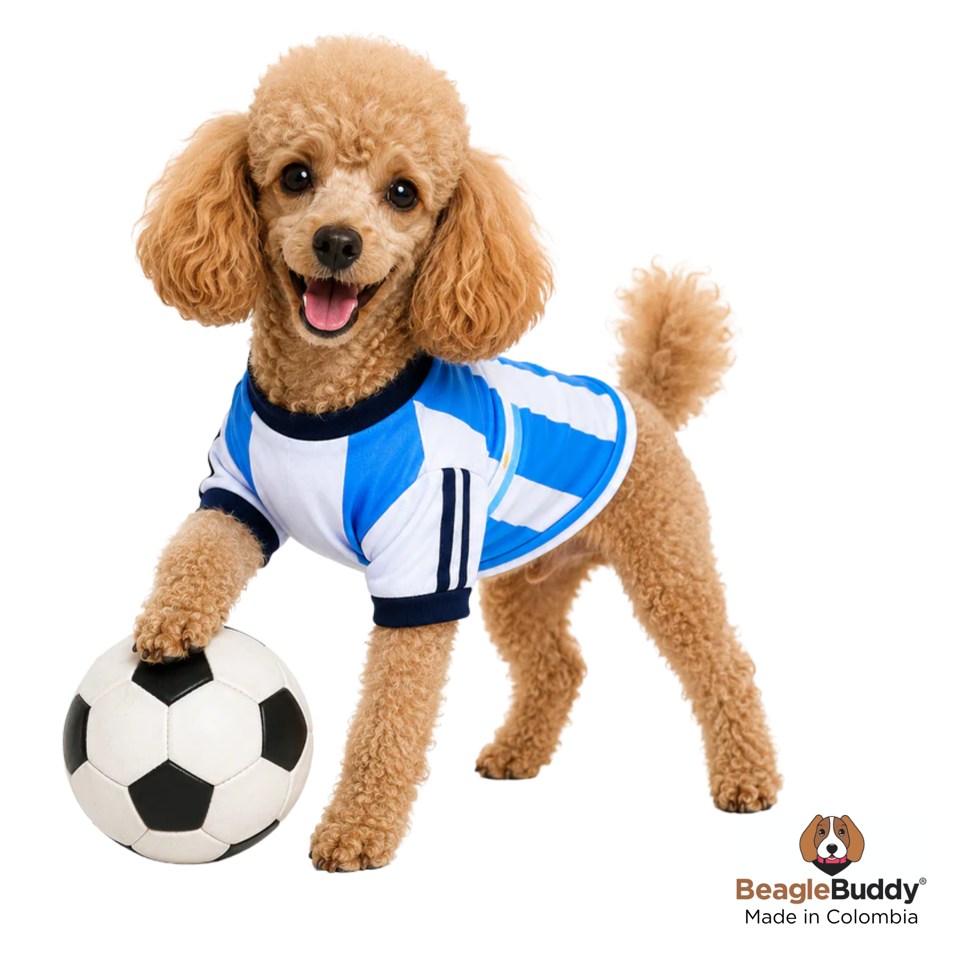 Argentina Dog Soccer Jersey