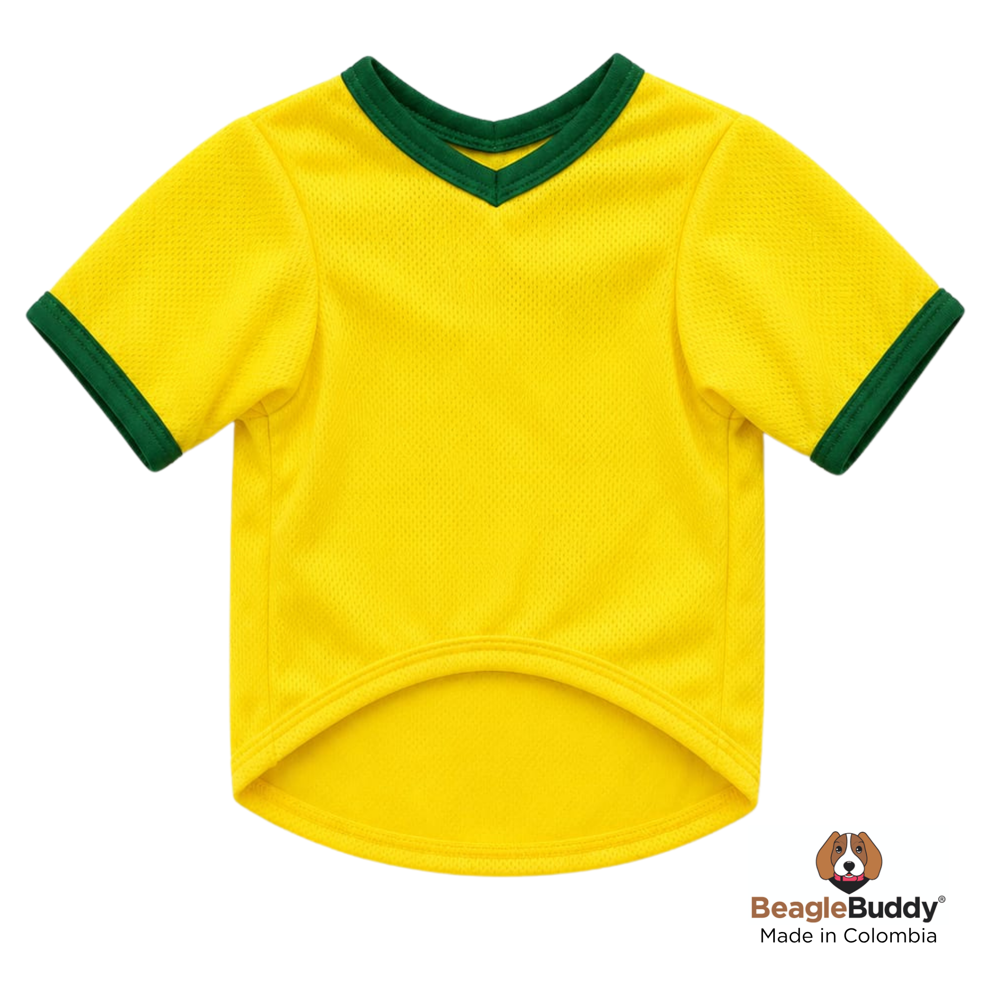 Brazil Dog Soccer Jersey