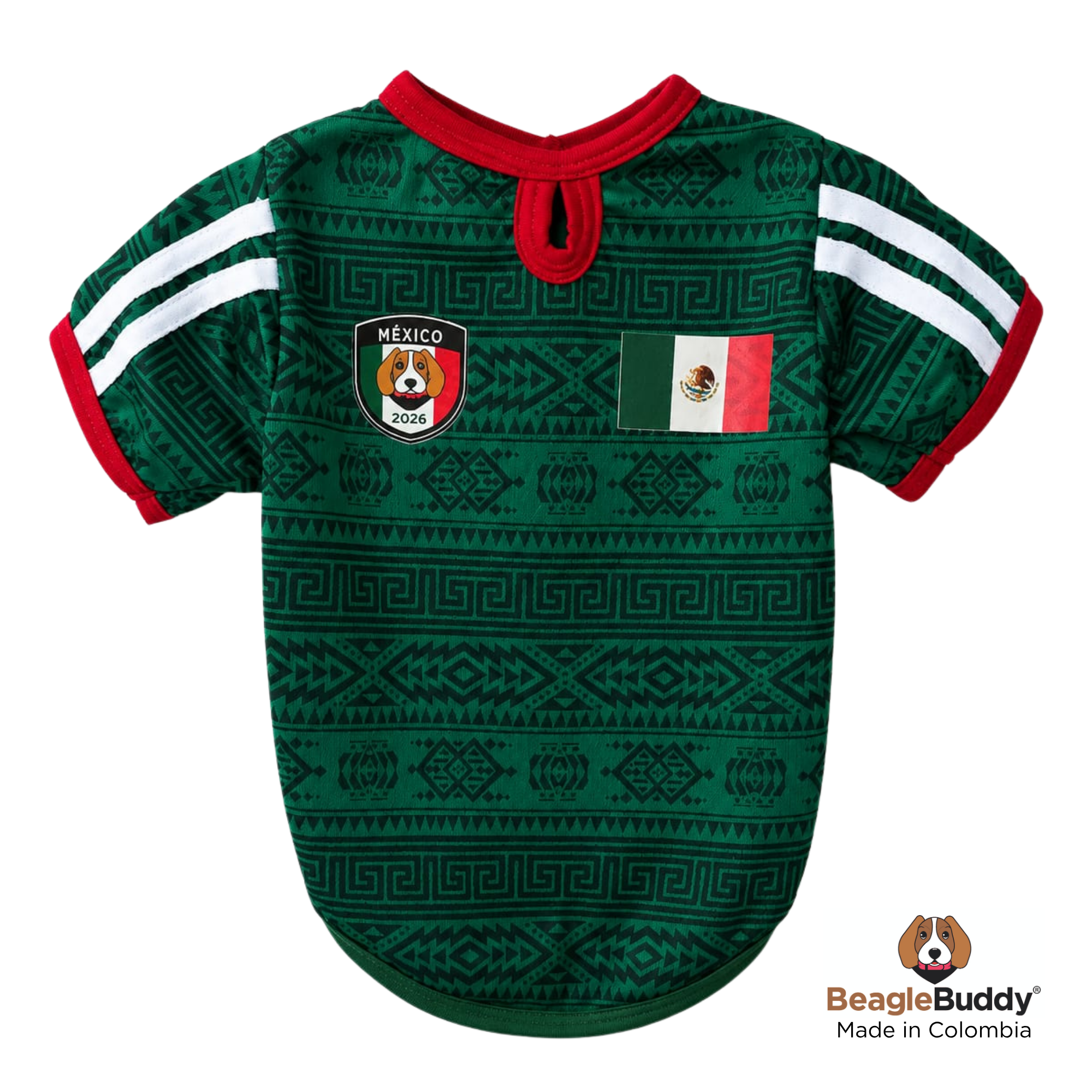Mexico Dog Soccer Jersey