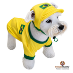 Brazil Dog Soccer Jersey