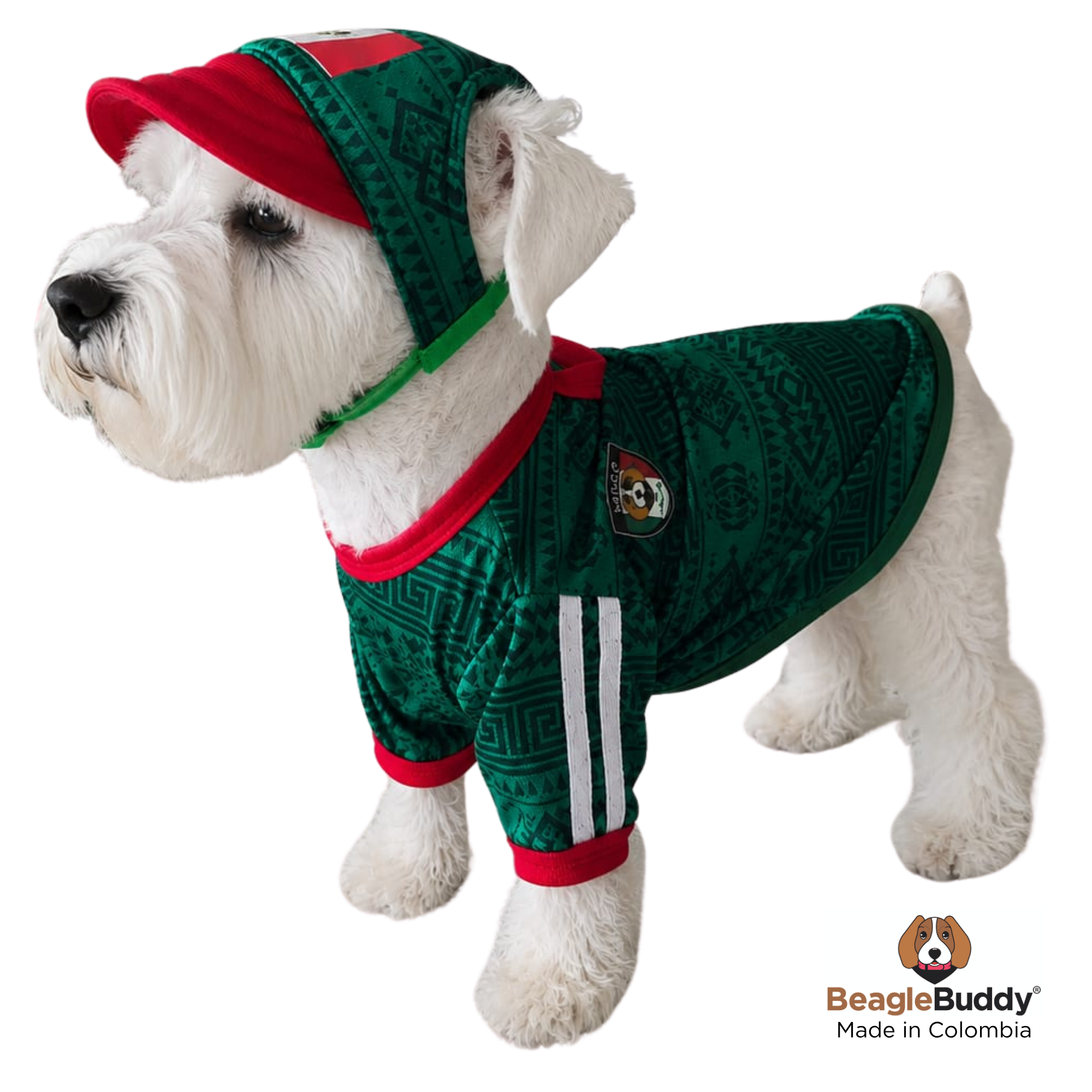 Mexico Dog Soccer Jersey